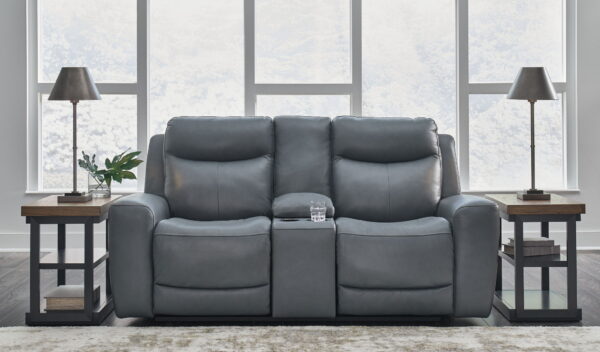 Mindanao - Power Reclining Loveseat With Console /Adj Hdrst - Image 6