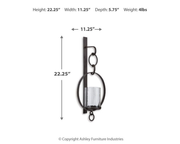 Ogaleesha - Brown - Wall Sconce - Image 3