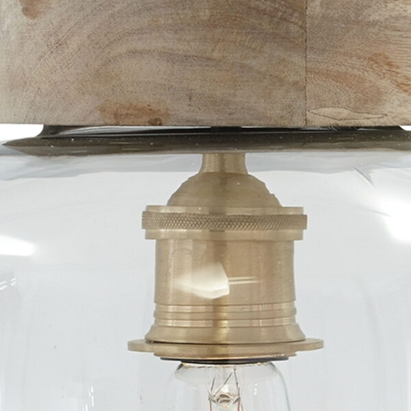 Faiz - Transparent - Glass Pendant Light - Image 4