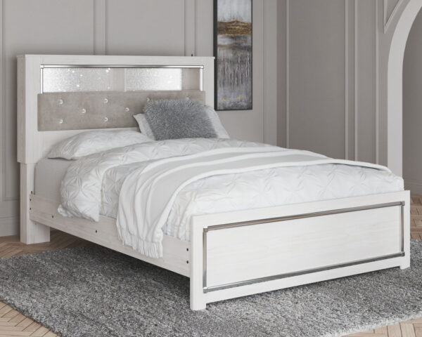 Altyra - Dresser, Mirror, Panel Bookcase Bed - Image 5