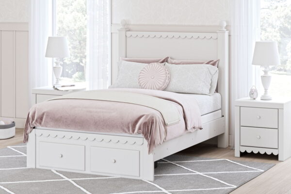 Mollviney - Panel Storage Bed - Image 7