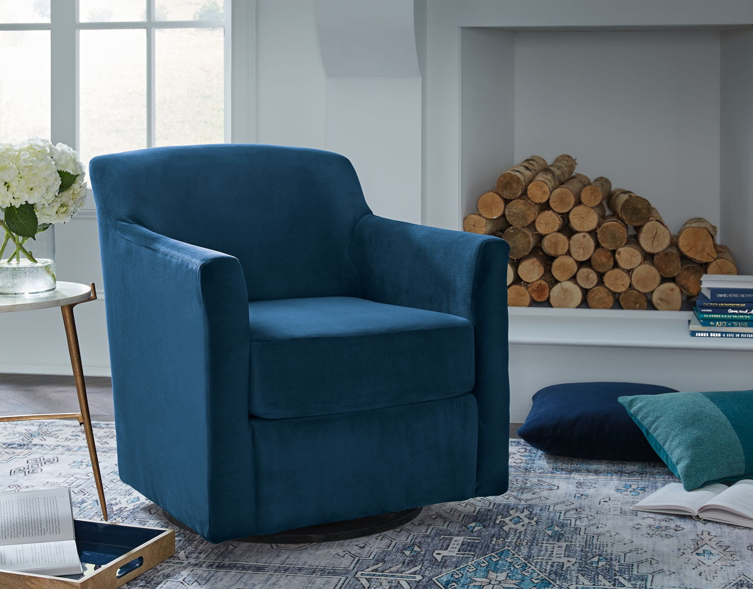 Bradney - Swivel Accent Chair - Image 7