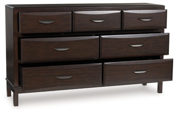 Vanmore - Dark Brown - Dresser - Image 3