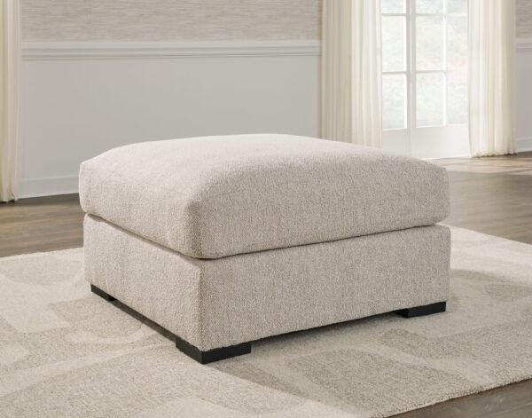 Ballyton - Sand - Oversized Accent Ottoman - Image 3