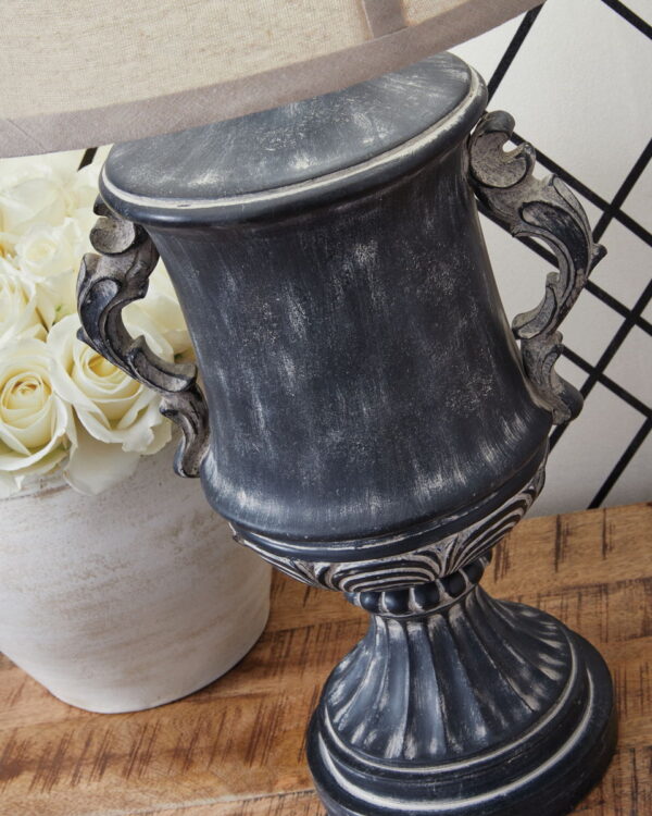 Morvanford - Antique Black - Poly Table Lamp - Image 2