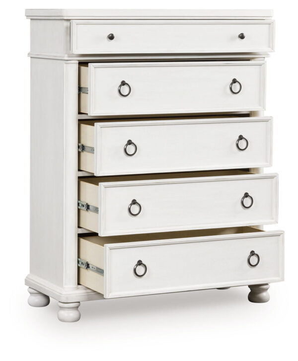 Rowlenstown - Five Drawer Chest - Image 4