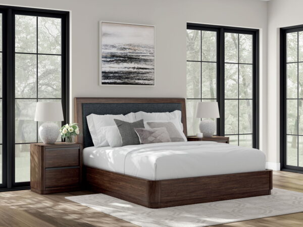 Dilenno - Upholstered Panel Bed - Image 3