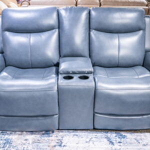 Next Move - Admiral - Power Reclining Loveseat With Console / Adjustable Headrest