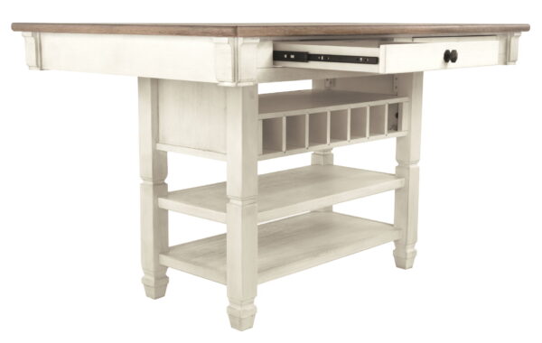 Bolanburg - Beige - Rectangular Dining Room Counter Table - Image 3