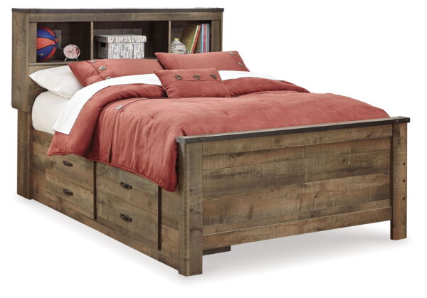 Trinell - Bookcase Storage Bed - Image 6