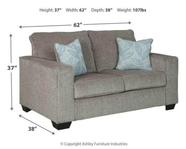 Altari - Stationary Loveseat - Image 3
