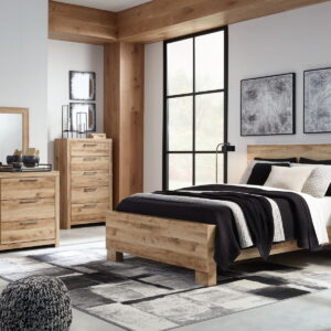 Hyanna - Dresser, Mirror, Panel Bed