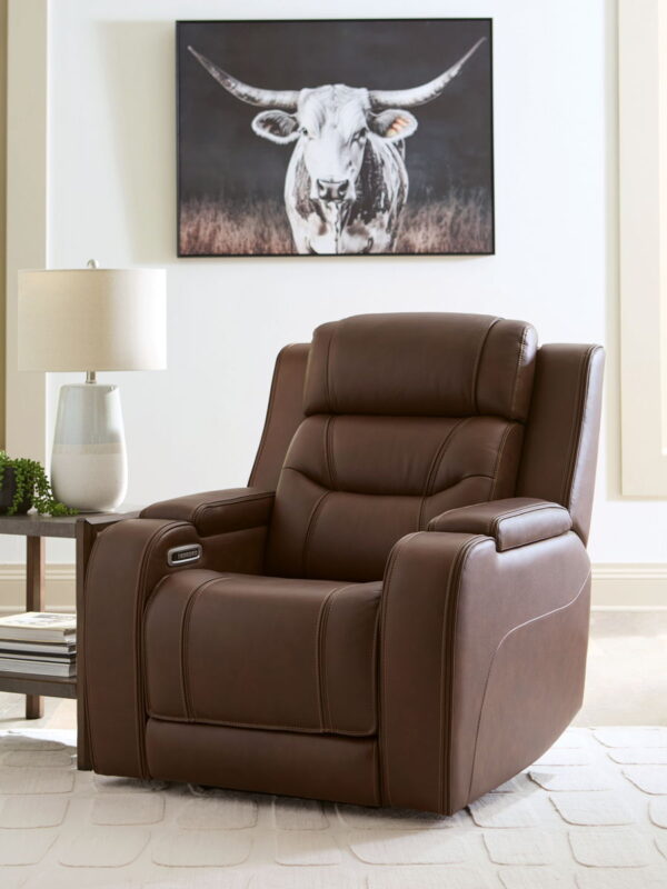 Knightington - Power Recliner With Audio Seating - Image 3