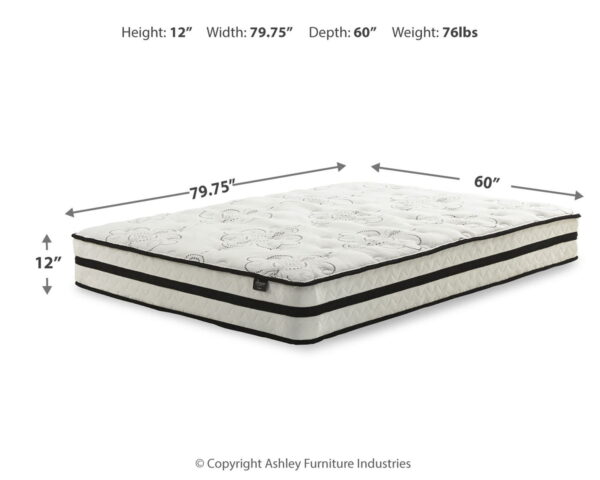 Chime 12 Inch Hybrid - Ultra Plush Hybrid Mattress - Image 3