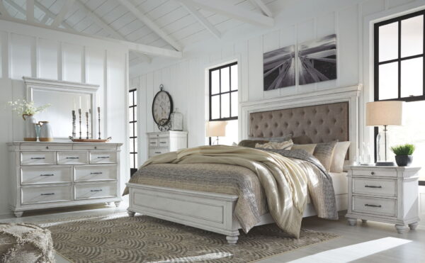 Kanwyn - Upholstered Panel Bed - Image 4