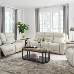 Mindanao - Coconut - 3 Pc. - Power Reclining Sofa, Power Reclining Loveseat With Console, Power Recliner