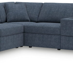 Modmax - Ink - 6-Piece Sectional With Storage Console - Fabric