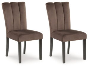 Jeshina - Dining Upholstered Side Chair (Set of 2) - Mocha