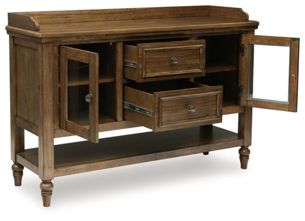 Sturlayne - Brown - Dining Room Server - Image 2