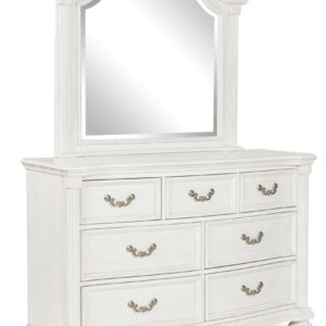 Montelaine - Antique White - Dresser And Mirror