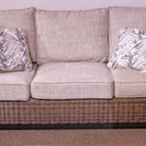 Monterey Point - Dark Brown - Sofa With Cushion