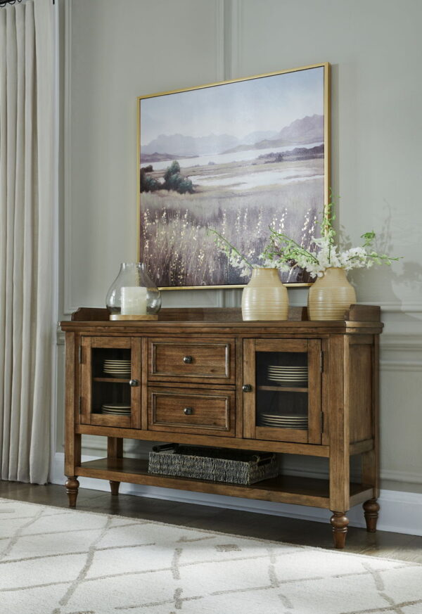 Sturlayne - Brown - Dining Room Server - Image 4