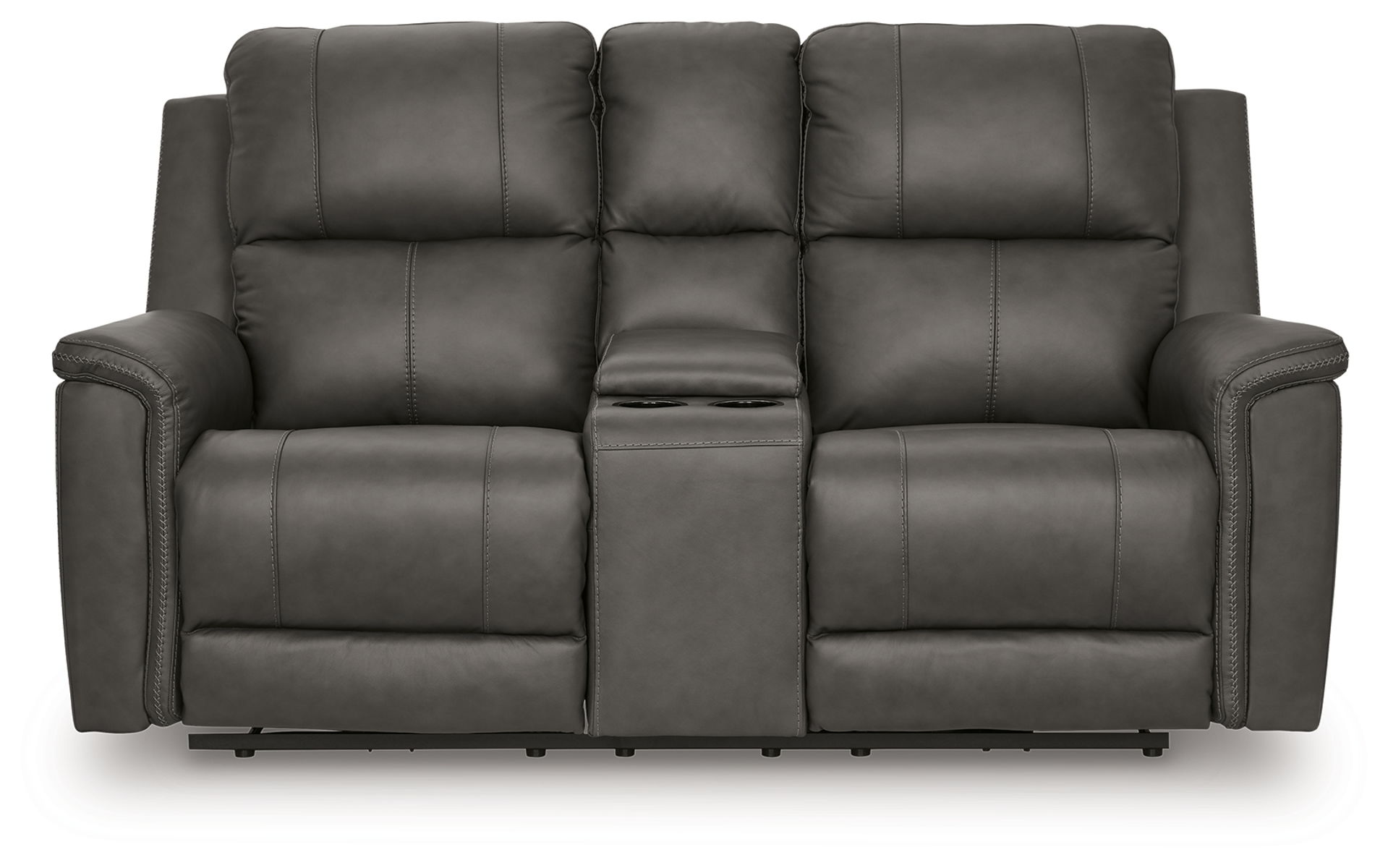 Bleckley - Power Reclining Loveseat With Console / Adjustable Headrest - Image 4