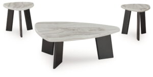 Lilyberg - Occasional Table Set (Set of 3) - Gray / Black