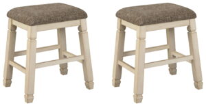 Bolanburg - Upholstered Stool (Set of 2) - Beige
