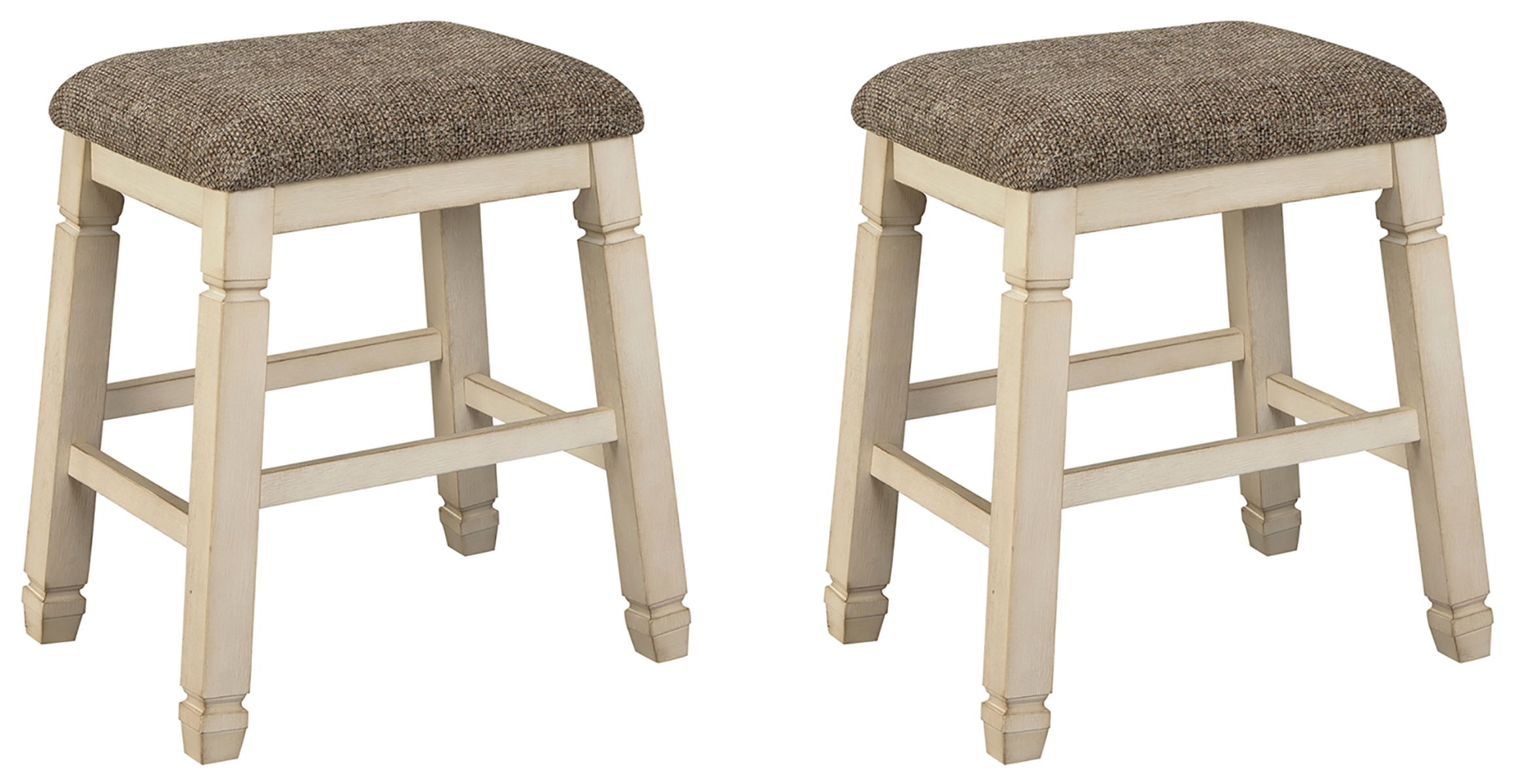 Bolanburg - Upholstered Stool (Set of 2) - Beige