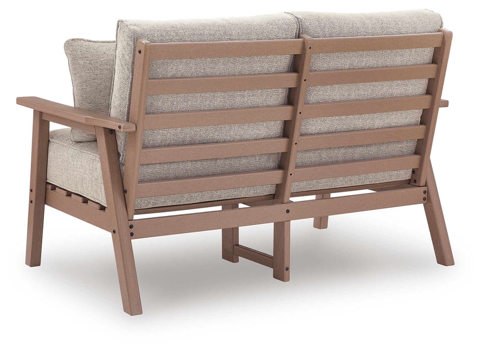 Grover Beach - Loveseat With Cushion - Driftwood - Image 3