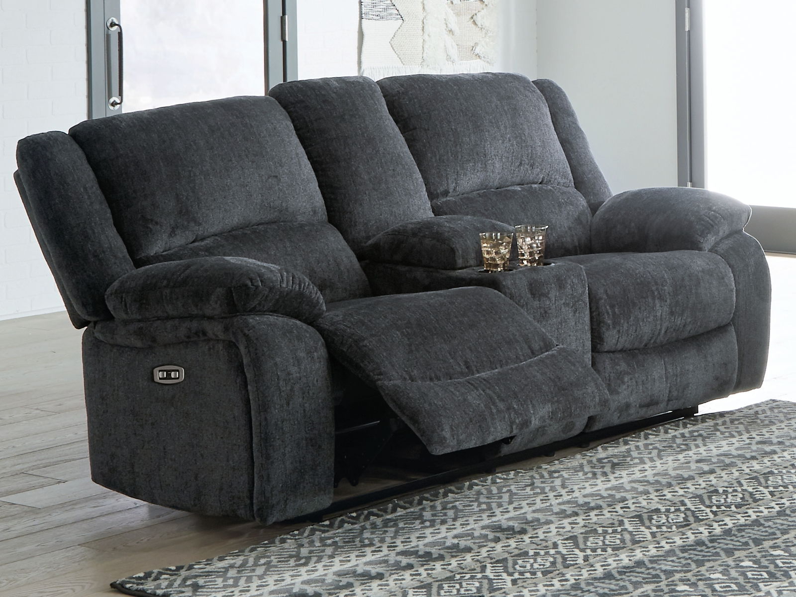 Draycoll - Reclining Loveseat - Image 4