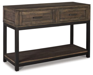 Johurst - Sofa Table - Grayish Brown