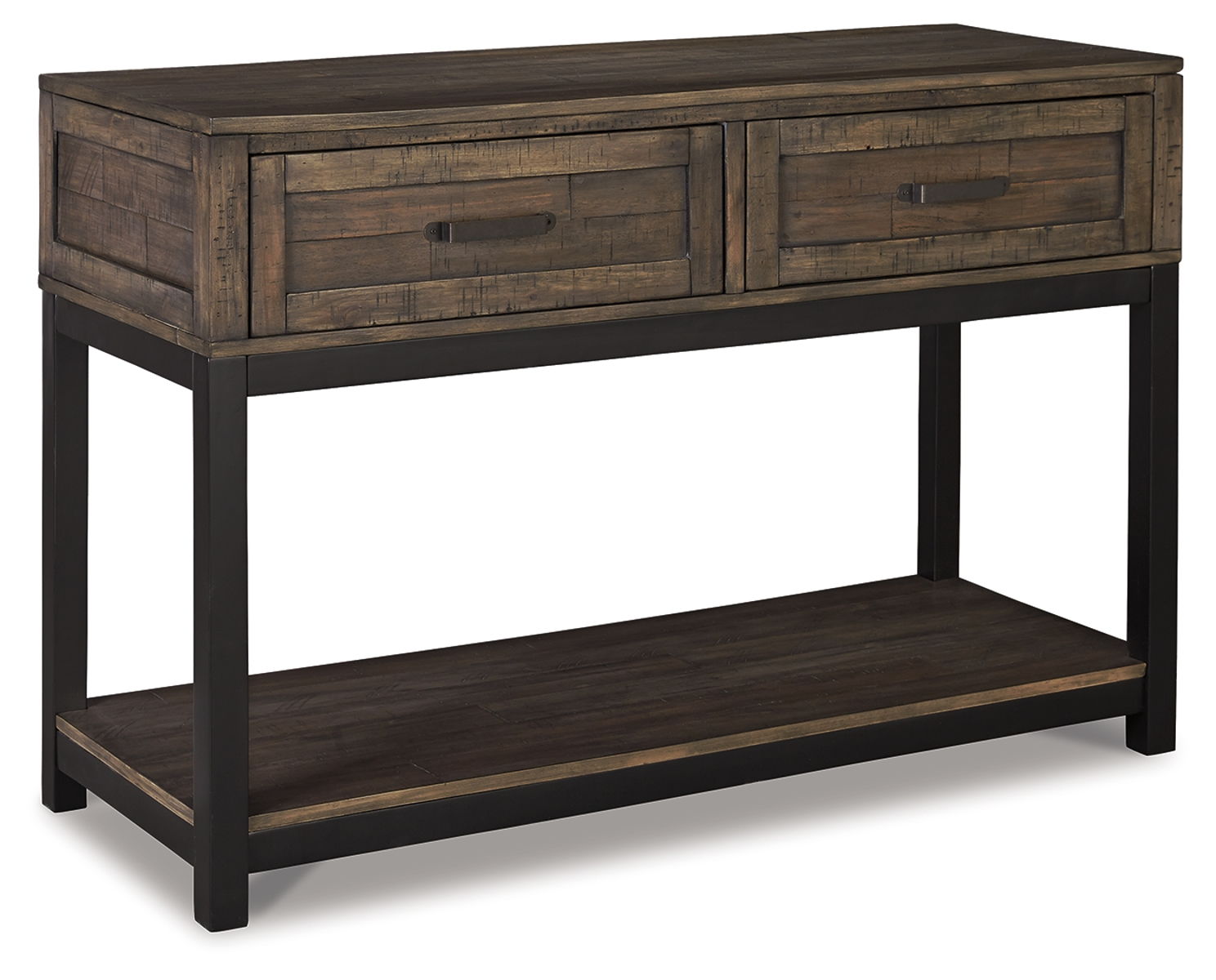 Johurst - Sofa Table - Grayish Brown