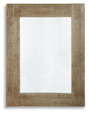 Waltleigh - Accent Mirror - Distressed Brown