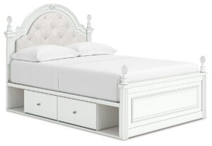 Kozlani - Upholstered Panel Storage Bed