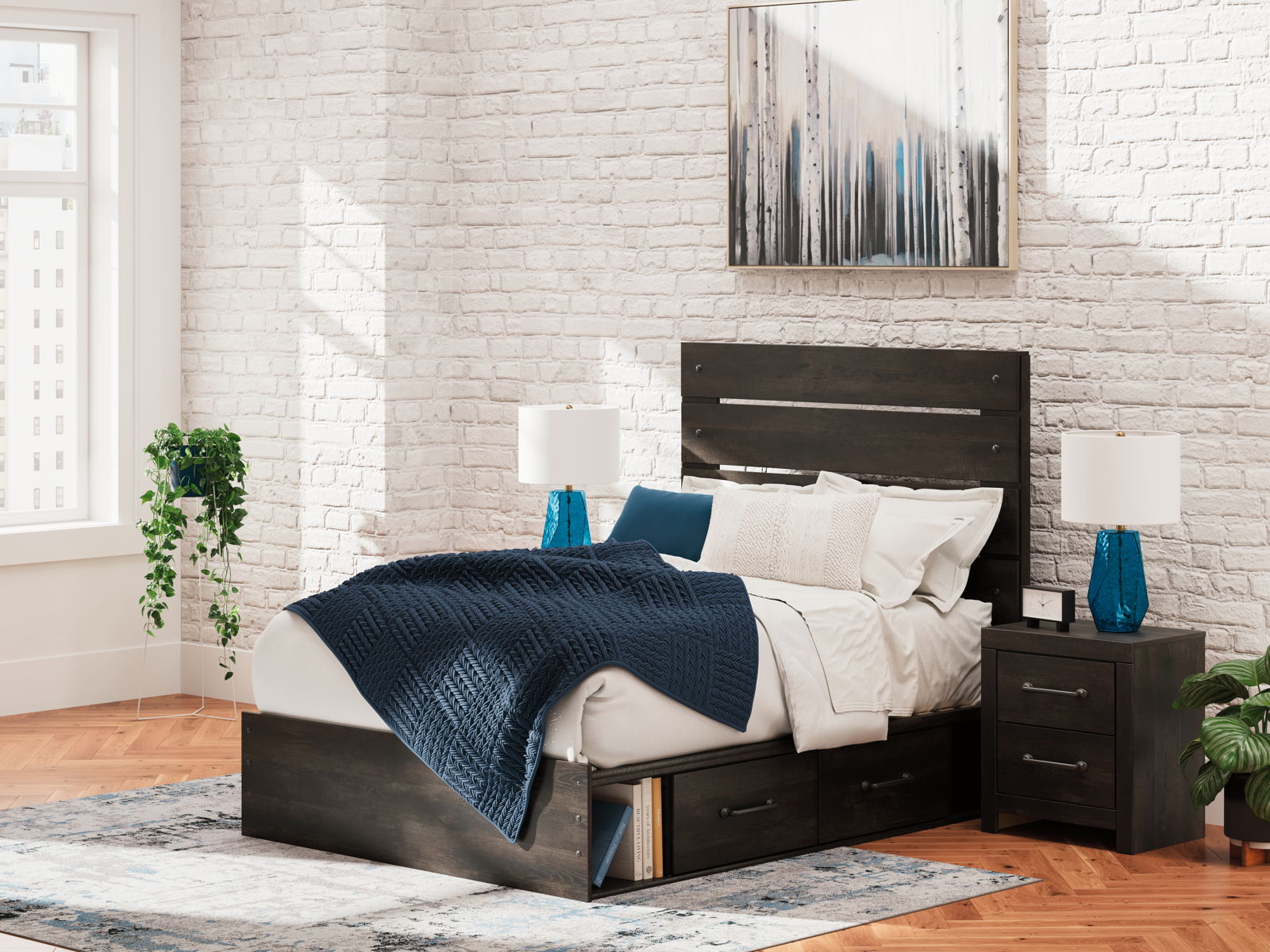 Hollivern - Panel Storage Bed - Image 7