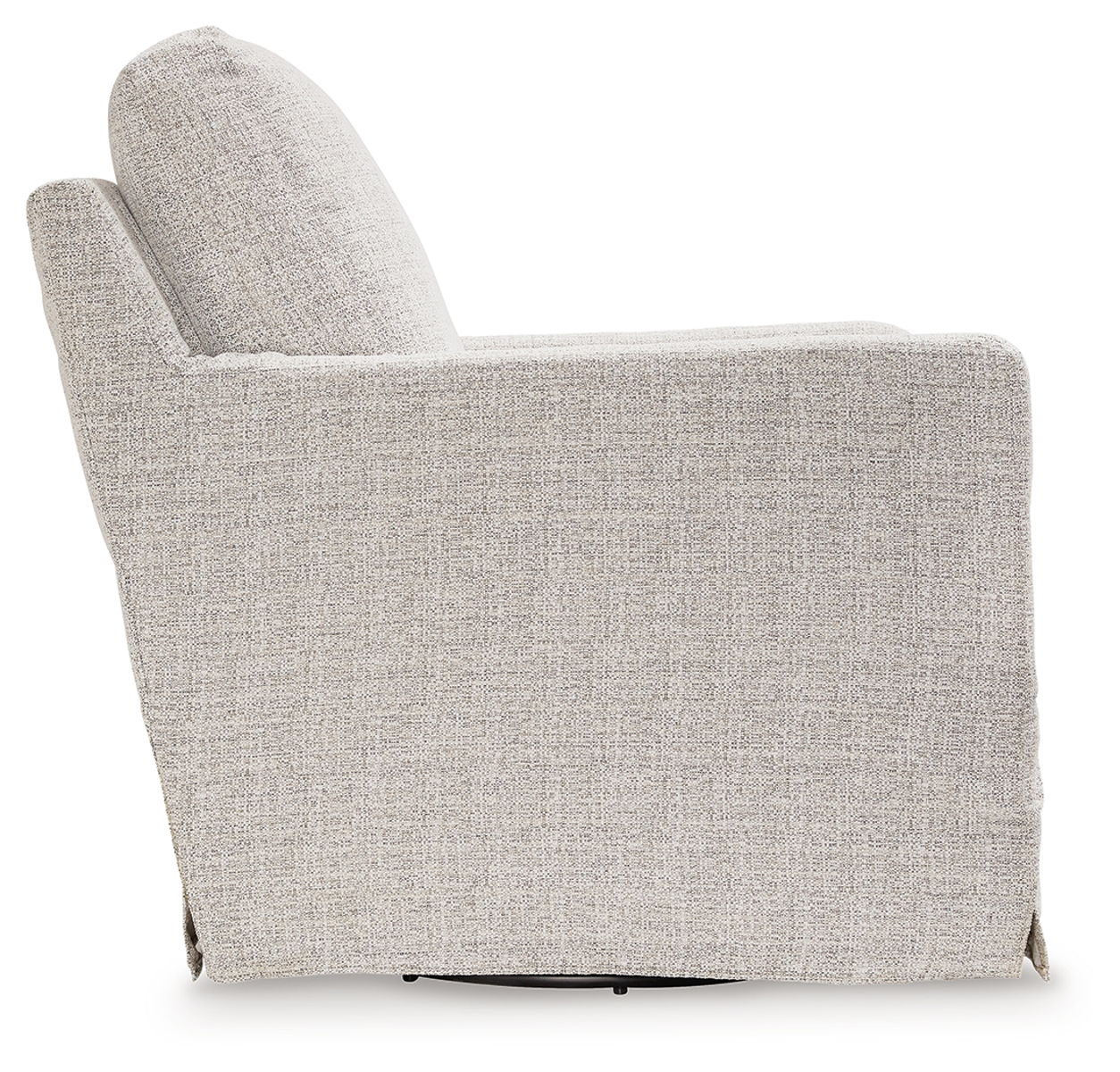 Nenana Next-Gen Nuvella - Swivel Glider Accent Chair - Image 4