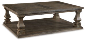 Johnelle - Rectangular Cocktail Table - Gray