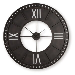 Lytle - Wall Clock - Antique Brown