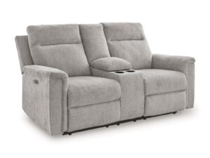 Barnsana - Dbl Power Reclining Loveseat With Console