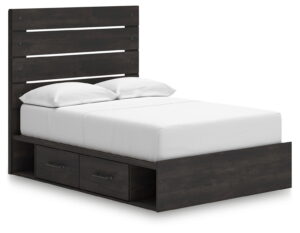 Hollivern - Panel Storage Bed
