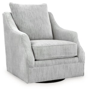 Gubbins - Swivel Accent Chair - Gray