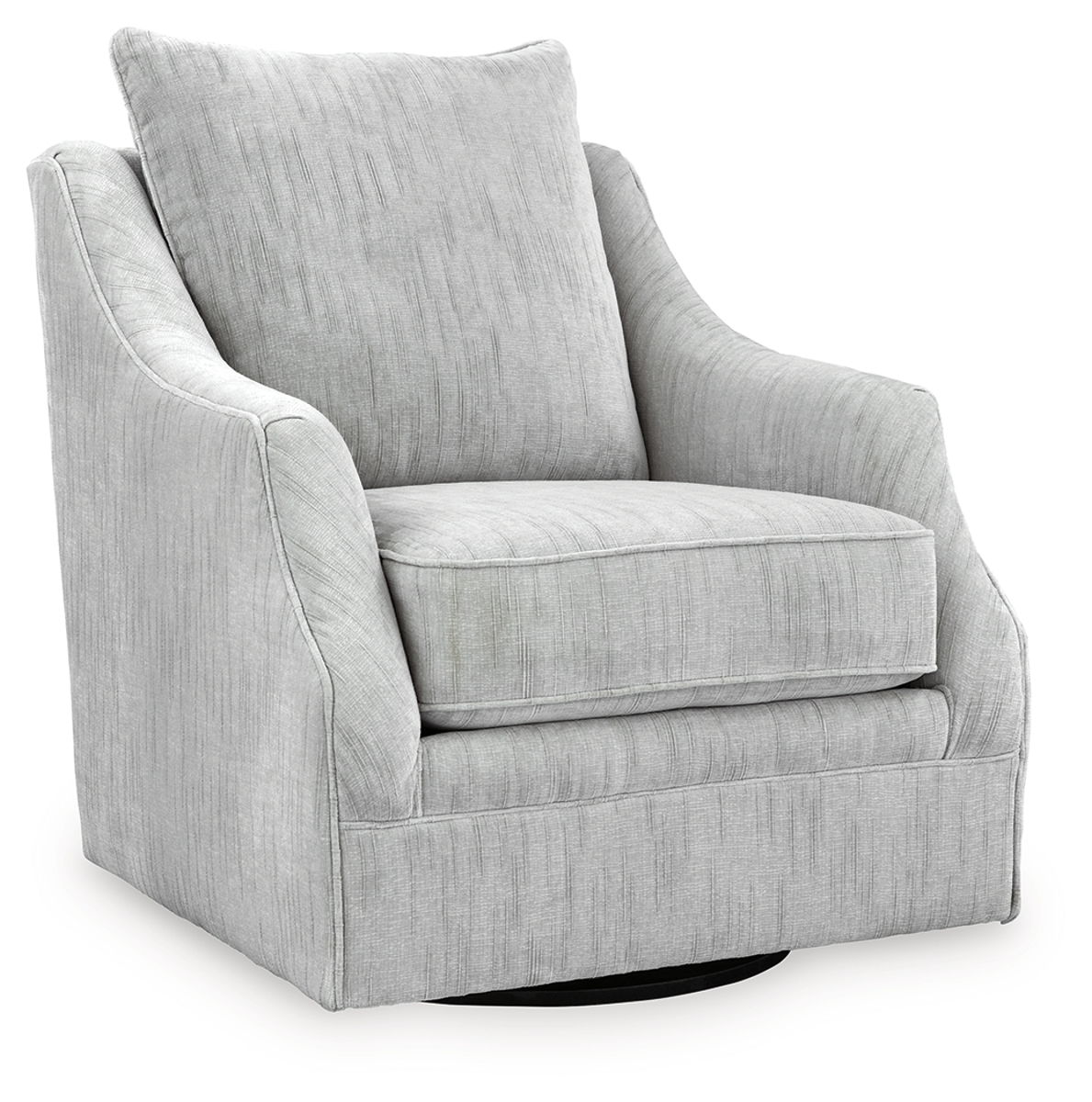 Gubbins - Swivel Accent Chair - Gray