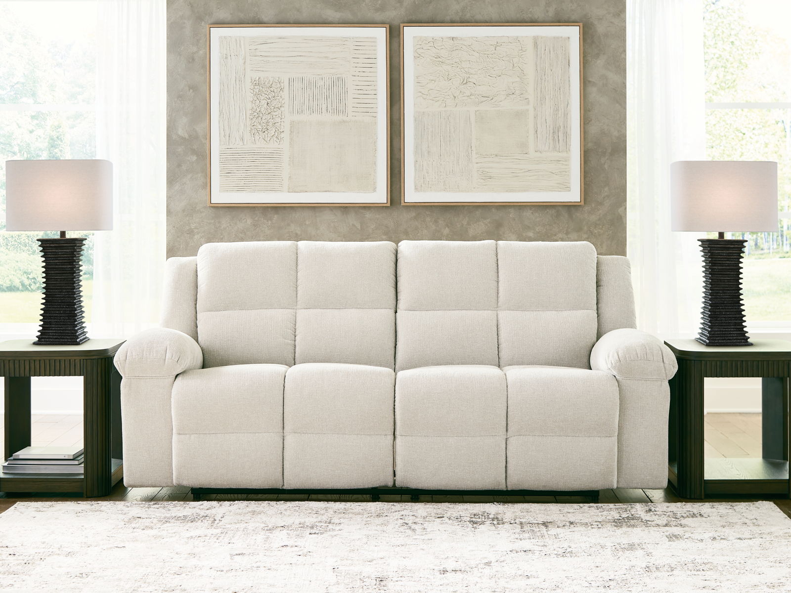Orlen - 2 Seat Reclining Sofa - Winter - Image 4