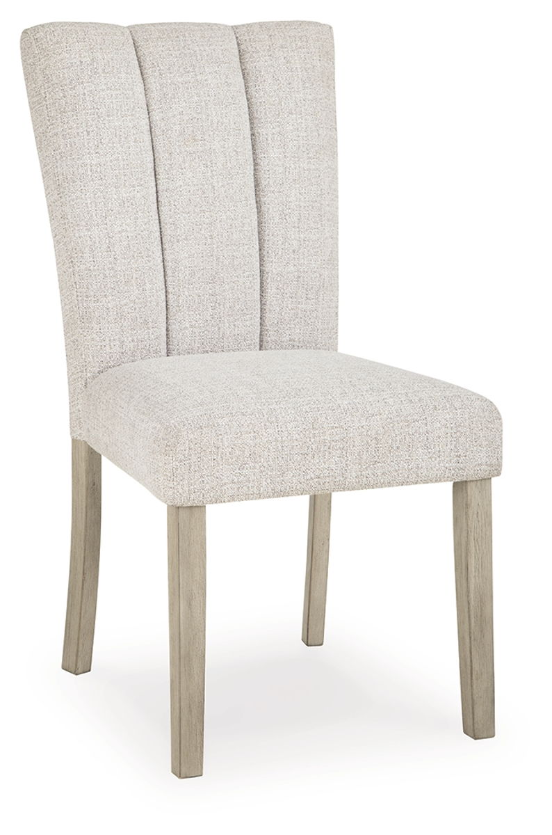 Larawyn - Dining Upholstered Side Chair (Set of 2) - Bisque - Image 2