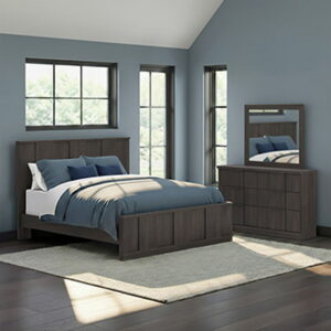 Shaehartin - Bedroom Mirror - Dark Brown