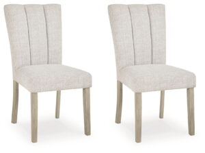 Larawyn - Dining Upholstered Side Chair (Set of 2) - Bisque
