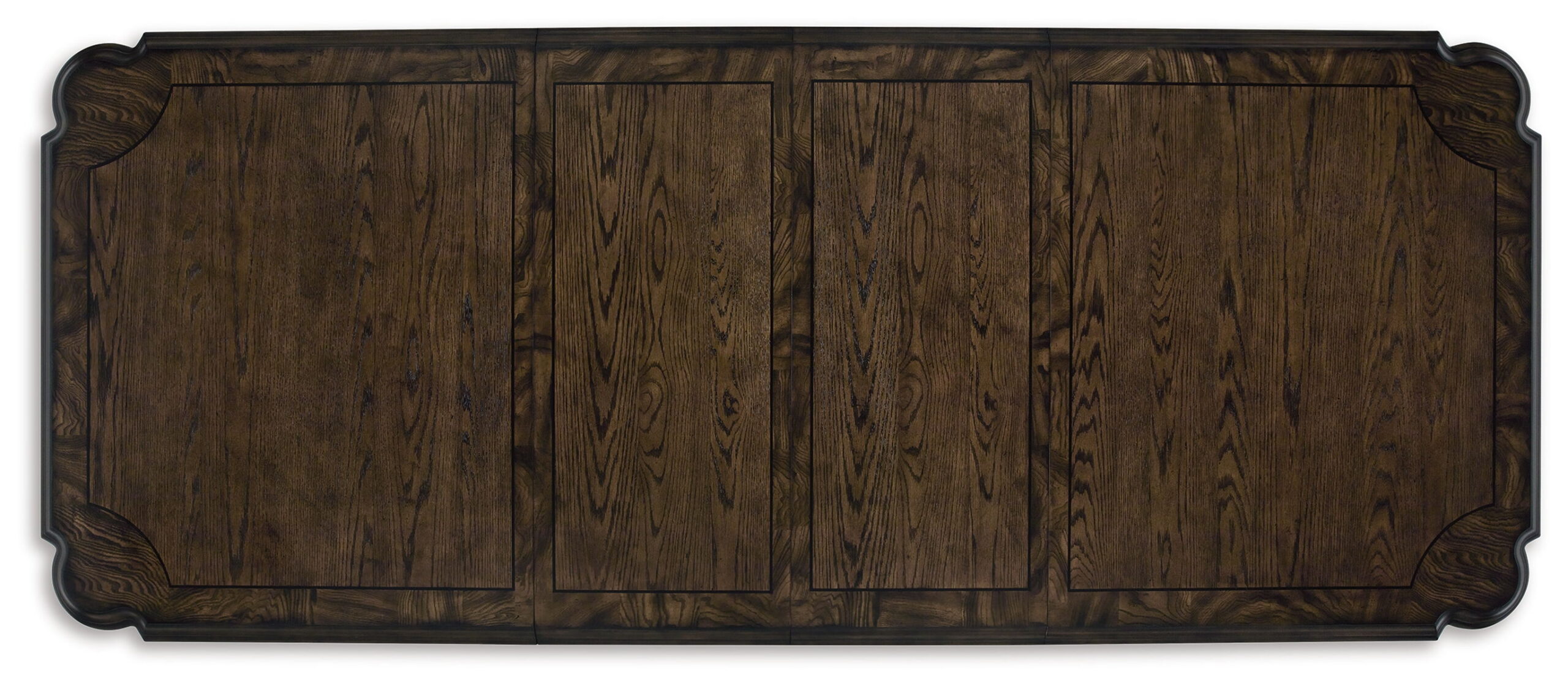 Maylee - 11 Pc. - Dining Extension Table, 4 Side Chairs, 2 Arm Chairs, Storage Bench, Buffet And Hutch - Dark Brown - Image 4