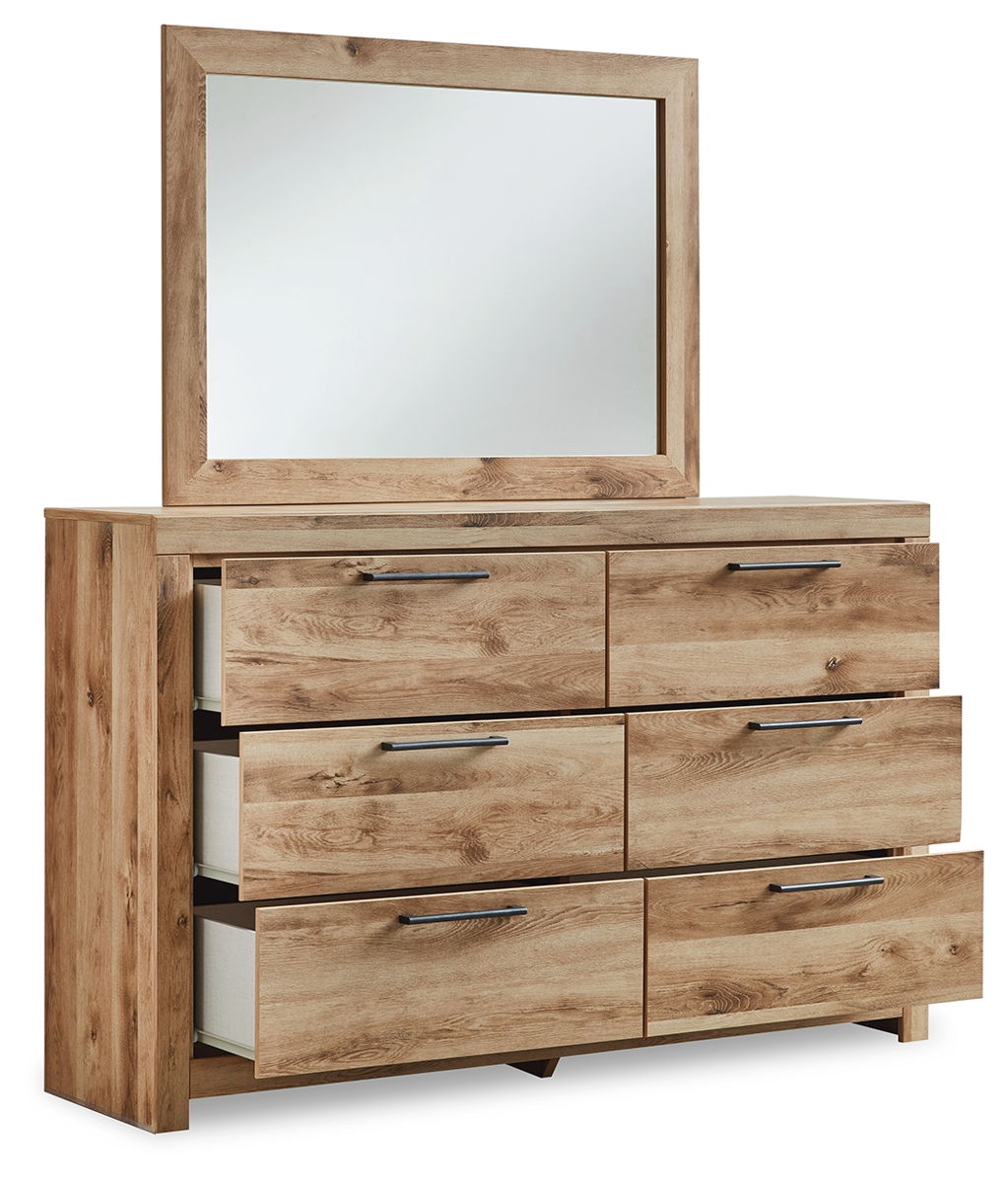Hyanna - Dresser, Mirror - Tan - Image 2
